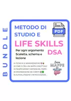anteprima - Materiale di supporto/inclusione - Metodo di Studio e Life Skills – Il Kit Completo - Pagina di copertina