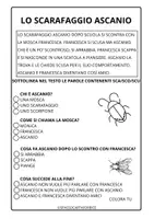 anteprima - Esercizi - SCA SCO SCU BREVE TESTO + COMPRENSIONE - Pagina di copertina