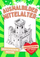 Vorschau - Arbeitsblätter - Kunst mal zwischendrin Ausmalbilder - Deckblatt