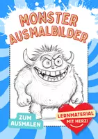 Vorschau - Arbeitsblätter - Monster Kunst - Seite 1