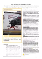 Vorschau - Arbeitsblätter - El toreo: Una discusión en los medios sociales (tauromaquia / corrida de toros) - Seite 1