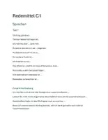 Vorschau - Prüfungsvorbereitung - Redemittel Goethe Zertifikat C1 neu - Deckblatt