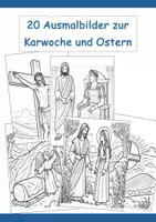 Vorschau - Arbeitsblätter - 20 Ausmalbilder/Malvorlagen zur Karwoche und Ostern - Deckblatt