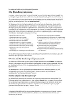 Vorschau - Arbeitsblätter - Verfassungsorgan - Die Bundesregierung - Seite 1