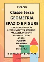 anteprima - Esercizi - Geometria classe 3 - Pagina di copertina