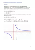 Vorschau - Arbeitsblätter - Aufstellen Funktionsgleichung gebrochenrationale Funktionen - Übungsaufgaben mit Lösungen - Seite 3