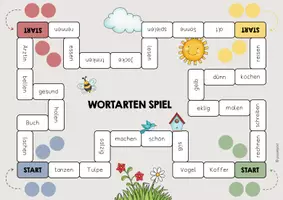 Vorschau - Spiele - Wortartenspiel - Nomen, Verben und Adjektive - Seite 3