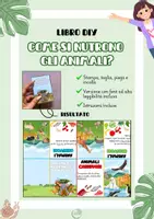 anteprima - Flashcard - LIBRO DIY - Cosa mangiano gli animali? - Pagina di copertina