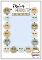 Vorschau - Mal- und Bastelvorlagen - Boho Neutral Klassenzimmer Deko | Materialpaket | Start ins neue Schuljahr - Seite 2