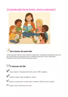 anteprima - Materiale di supporto/inclusione - Uso didattico di 'Il giardino delle parole gentili'- racconto + attività - Pagina di copertina