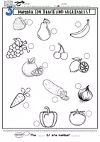 Vorschau - Arbeitsblätter - Englisch Arbeitsblätter: Fruit and Vegetables - Seite 3