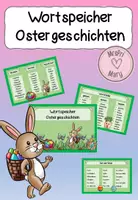 Vorschau - Merkblätter - Wortspeicher Ostergeschichten - Deckblatt