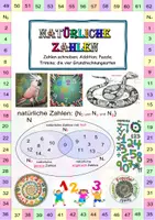 Vorschau - Arbeitsblätter - Rechnen mit natürlichen Zahlen ! - Deckblatt