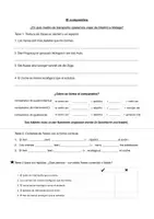 Vorschau - Arbeitsblätter - Der Komparativ im Spanischen, Vergleiche im Spanischen - Deckblatt