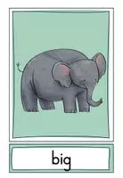 Vorschau - Bildkarten - Englisch - Flashcards Opposites I - Seite 1