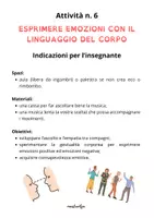 anteprima - Esercizi - Esprimere emozioni con il linguaggio del corpo - Pagina di copertina