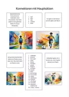 Vorschau - Poster - Konnektoren im deutschen Satz - Deckblatt