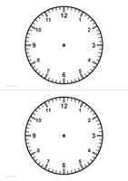 Vorschau - Aufgabenkarten - Mathematik - Whiteboards mit Uhrvorlage zum Darstellen von Uhrzeiten - Seite 3