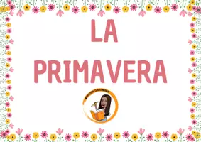 Vista previa - Refuerzo / NEE / Materiales de apoyo - LA PRIMAVERA @maestrapilarcordoba - Portada