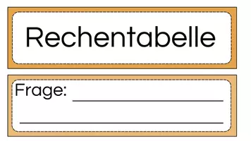 Vorschau - Anderer Materialtyp - Tafelmaterial Rechentabelle (Sachaufgaben) - Seite 3