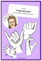 Vorschau - selbst erstellte Cliparts/Grafiken - Cliparts Fingeralphabet der deutschen Gebärdensprache - Deckblatt