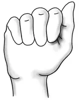 Vorschau - selbst erstellte Cliparts/Grafiken - Cliparts Fingeralphabet der deutschen Gebärdensprache - Seite 1