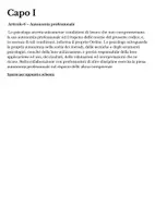 anteprima - Altro tipo di materiale - Codice deontologico: Art.1-10 con spazio per schemi - Pagina di copertina