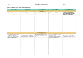 Vorschau - Arbeitsblätter - World in Crisis: Reasons for and Consequences of the Climate Crisis - Seite 3