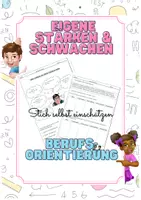 Vorschau - Stundenentwürfe - Eigene Stärken & Schwächen - Berufsorientierung - Deckblatt