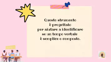 anteprima - Materiale di supporto/inclusione - Strumento per TEMPI SEMPLICI E COMPOSTI - Pagina 1