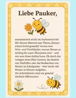 Vorschau - Arbeitsblätter - Pauker Sachunterricht – Summ, summ, retten wir die Bienen! (3x differenziert) - Seite 1