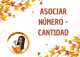 Vista previa - Tarjetas / Manipulativos - ASOCIAR NÚMERO-CANTIDAD @maestrapilarcordoba - Portada