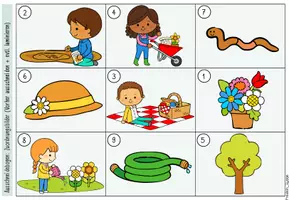 Vorschau - Spiele - Lesewiese "Frühlingstag" I Kl. 1+2 - Seite 2