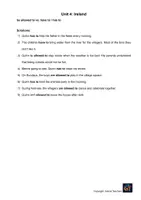 Vorschau - Arbeitsblätter - Worksheet_Access 3 Unit 4_be allowed to vs. have to/has to - Seite 2