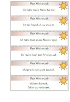 Vorschau - Fördermaterial/Inklusion - Individuelle Ziele für Schülertische, Entwicklungsziele, Ziele für Verstärkerplan, 3 Designsvarianten, mit und ohne Silbenschrift - Seite 3