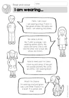 Vorschau - Arbeitsblätter - Materialpaket - "Clothes" Arbeitsblätter (Englisch 3. / 4. Klasse) - Seite 2