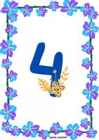 Προεπισκόπηση - Flashcards - ANOΙΞΙΑΤΙΚΟΙ ΑΡΙΘΜΟΙ ΜΕ ΛΟΥΛΟΥΔΙΑ 0-10-διακόσμηση τάξης! 🌸 - Εξώφυλλο