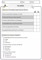 Vorschau - Arbeitsblätter - Kalorien Physik Arbeitsblätter mit Lösungen Lesetext - Seite 2