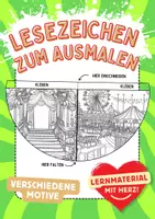 Vorschau - Arbeitsblätter - Lesezeichen Malvorlage - Deckblatt