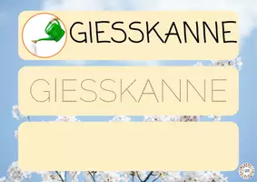 Vorschau - Arbeitsblätter - Wortschatz im Frühling - Seite 3