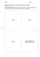 Vorschau - Arbeitsblätter - Kreatives Schreiben zum Thema „Winter” - Seite 1