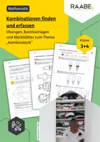 Vorschau - Arbeitsblätter - Kombinatorik: Übungen, Bastelvorlagen und Merkblätter - Deckblatt