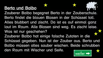 Vorschau - Quiz - Lesequiz Klasse 1 Berta und Balbo - Seite 2