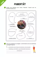Vorschau - Arbeitsblätter - Pubertät Mindmap - Seite 2