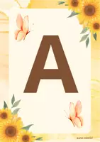 Προεπισκόπηση - Flashcards - Ανοιξιάτικη ΑλφαΒήτα με κεφαλαία γράμματα! - Σελίδα 1
