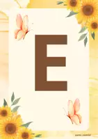 Προεπισκόπηση - Flashcards - Ανοιξιάτικη ΑλφαΒήτα με κεφαλαία γράμματα! - Εξώφυλλο