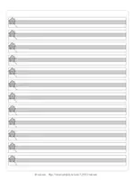 Vorschau - Arbeitsblätter - Briefpapier - Lineatur - 3 Versionen - FREEBIE! - Seite 3