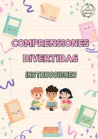Vista previa - Hojas de trabajo - CUADERNO COMPRENSIONES DIVERTIDAS: INSTRUCCIONES - página 1
