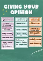 Vorschau - Poster - Giving Opinion | Writing an argument | Writing Englisch - Seite 1