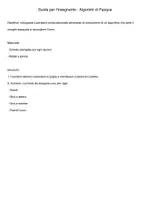 anteprima - Esercizi - Coding unplugget. Algoritmi_di_Pasqua_Scheda_e_Guida - Pagina 1